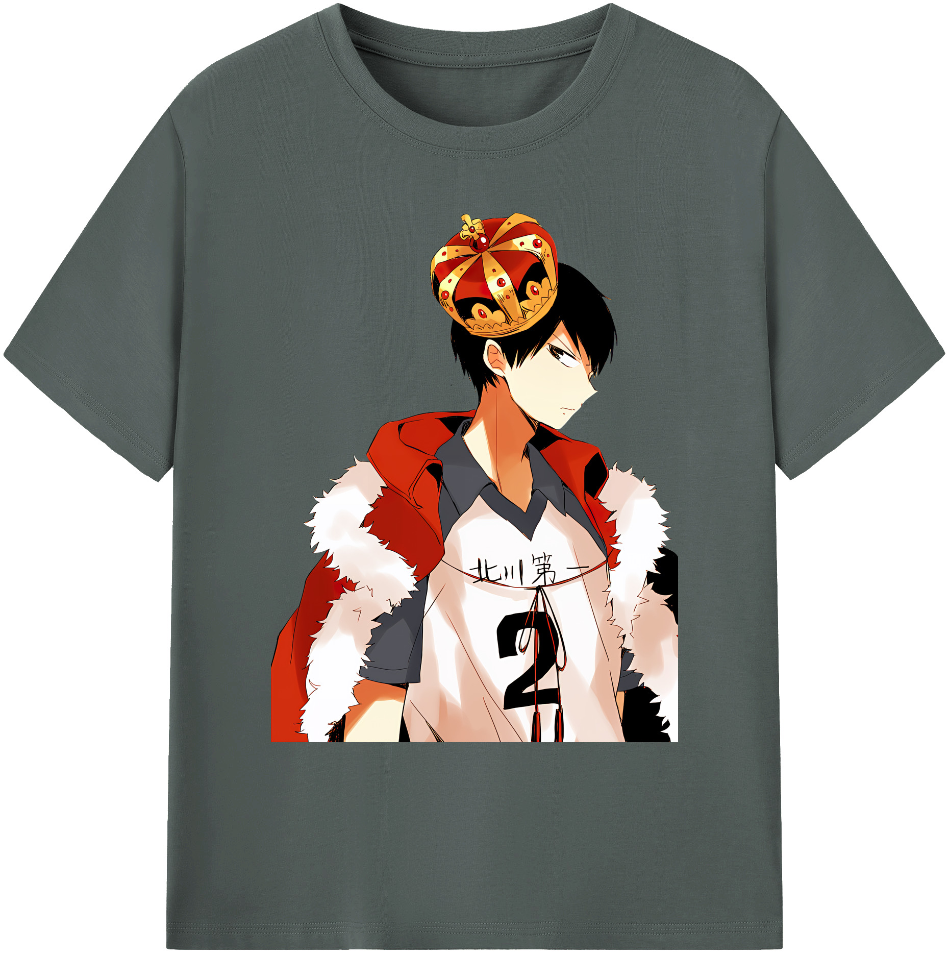 （画像用） ハイキュー!! Haikyu!! 綿100％ メンズ半袖Tシャツ｜肌触りやわらか＆通気性
